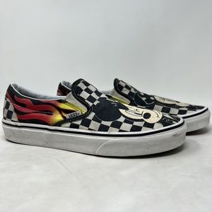 Disney checkered vans online